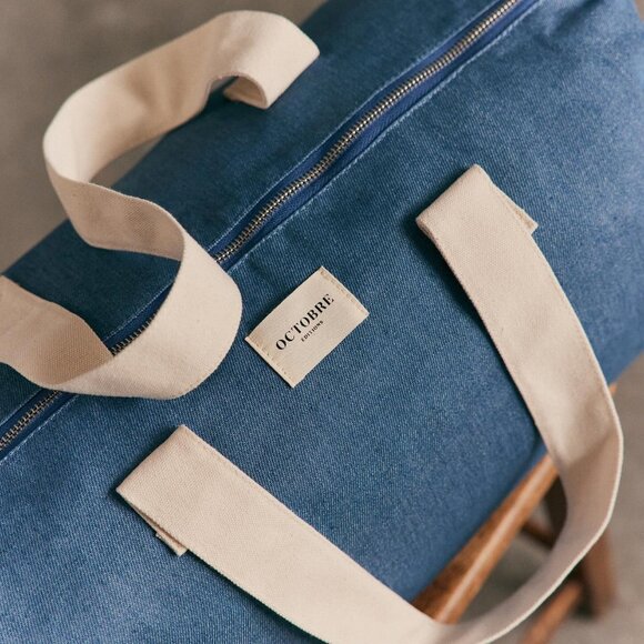 Octobre Editions Denim Bowling Bag - Picture 6 of 6